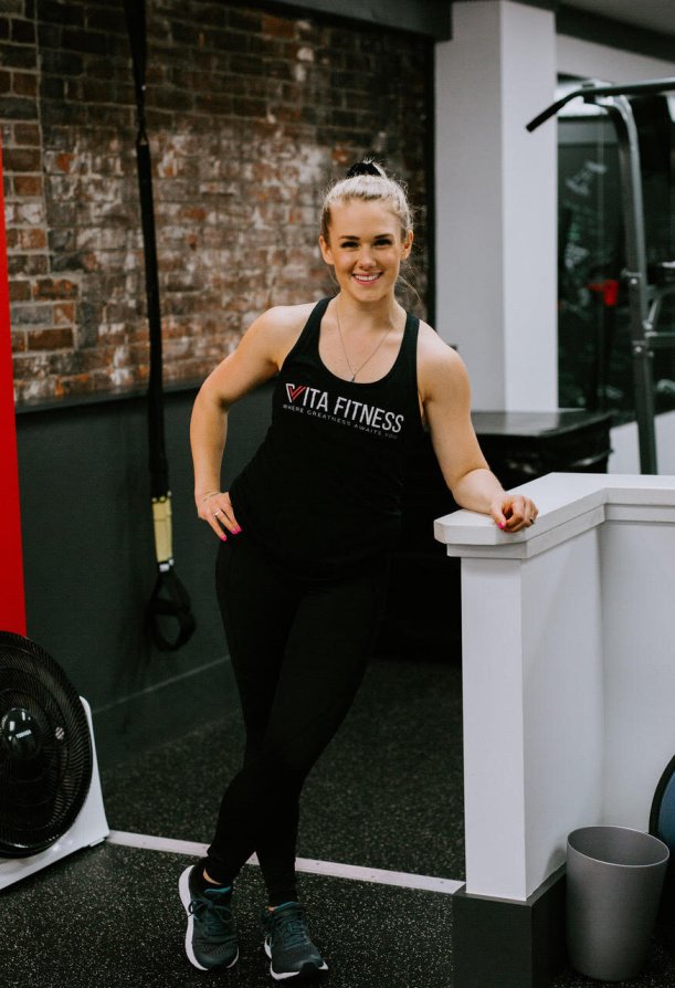 This is Morgan. - She is the Founder and Owner of Vita Fitness.